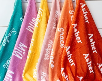 nursery blanket - Custom blanket for kids | Baby blanket for boy | Baby Shower Gift | Personalized baby blanket | Baby name blanket