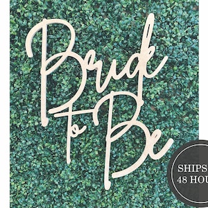 Bride to be wood sign, Wedding Backdrop, Wedding Bar Sign, Bridal Shower, bride to be backdrop, wedding decor, bridal shower decor, 48 hour