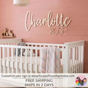 Custom Wood Baby Name Sign | Letter Wall Art | Kids Room Art | Wall Art for Nursery | Baby Name Sign | Kids Room Decor | Wooden Sign | Boho