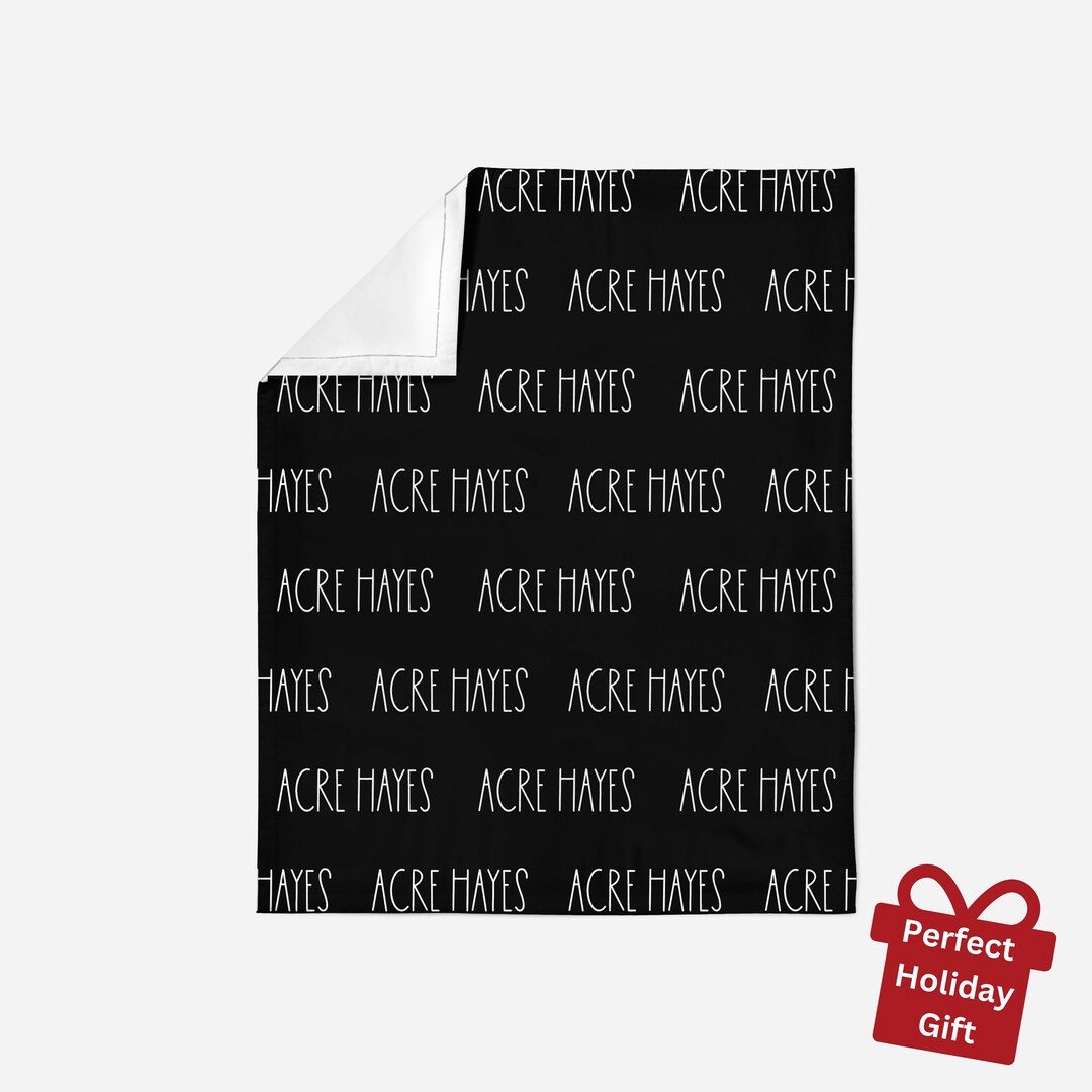 Custom Plaid Blanket for Kids Baby Blanket for Boy Etsy