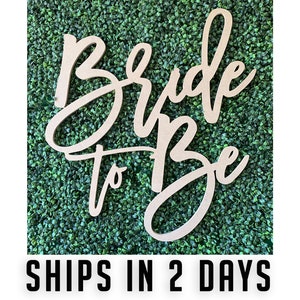 Bride to be wood sign, Wedding Backdrop, Wedding Bar Sign, Bridal Shower, bride to be backdrop, wedding decor, bridal shower decor, 48 hour