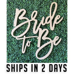 Bride to be wood sign, Wedding Backdrop, Wedding Bar Sign, Bridal Shower, bride to be backdrop, wedding decor, bridal shower decor, 48 hour