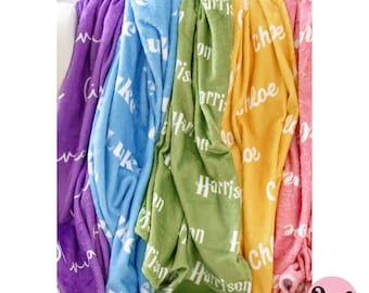 Nursery blanket - Custom blanket for kids | Baby blanket for boy | Baby Shower Gift | Personalized baby blanket | Baby name blanket