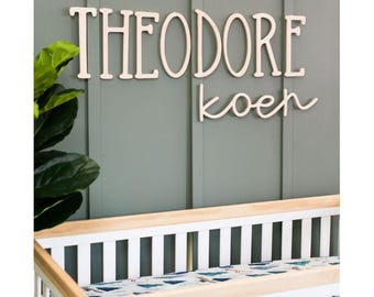 Custom Wood Baby Name Sign | Letter Wall Art | Kids Room Art | Wall Art for Nursery | Baby Name Sign | Kids Room Decor | Wooden Sign | Boho