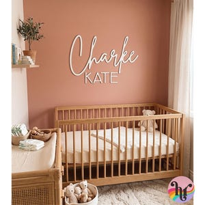 Custom Wood Baby Name Sign | Letter Wall Art | Kids Room Art | Wall Art for Nursery | Baby Name Sign | Kids Room Decor | Wooden Sign | Boho