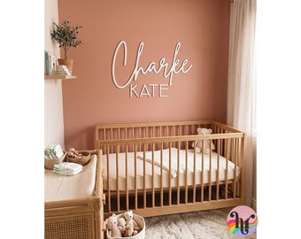 Custom Wood Baby Name Sign | Letter Wall Art | Kids Room Art | Wall Art for Nursery | Baby Name Sign | Kids Room Decor | Wooden Sign | Boho