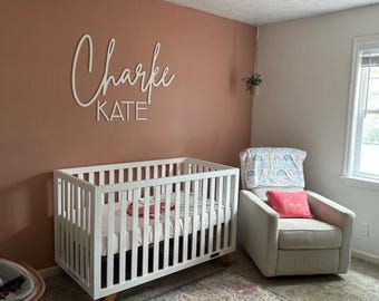 Custom Wood Baby Name Sign | Letter Wall Art | Kids Room Art | Wall Art for Nursery | Baby Name Sign | Kids Room Decor | Wooden Sign | Boho