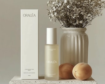 Cosmetic Bottle Mockup | Soft Neutral Skincare Packaging Box PSD | Beauty & Wellness Branding