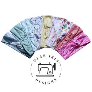 Super Soft Patterned Headbands, Stretchy Headband, Summer Prints Headband, Floral Headband, Workout Headband, Post Partum Headband