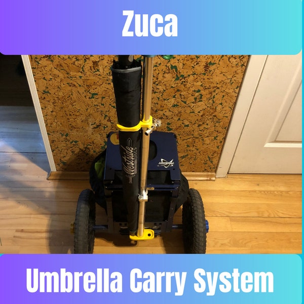 Zuca umbrella carry system disc golf cart accessories