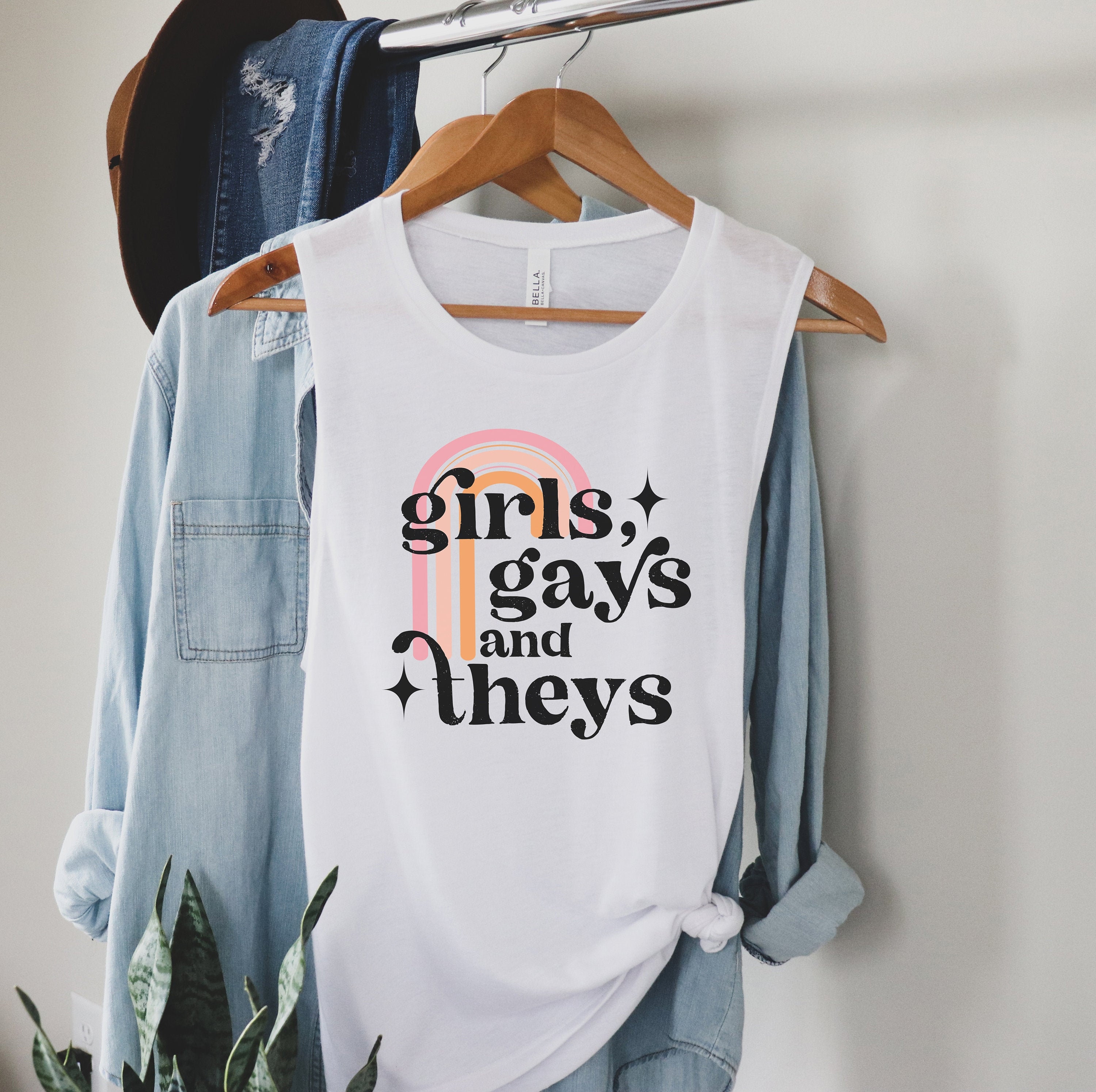 Girls Gays and Theys | Pride Shirt Women