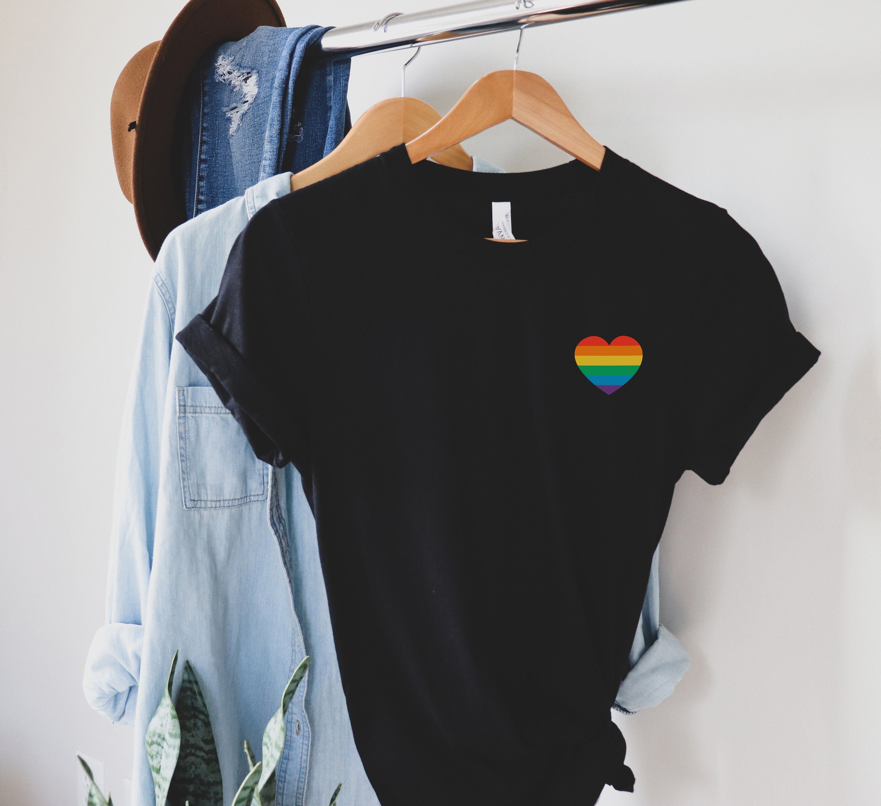 Rainbow pride hotsell t shirt