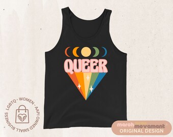 Queer Pride, Pride Tank Top, Pride Sweatshirt, Pride T Shirt, March For The Movement, LGBTQ Pride Gear