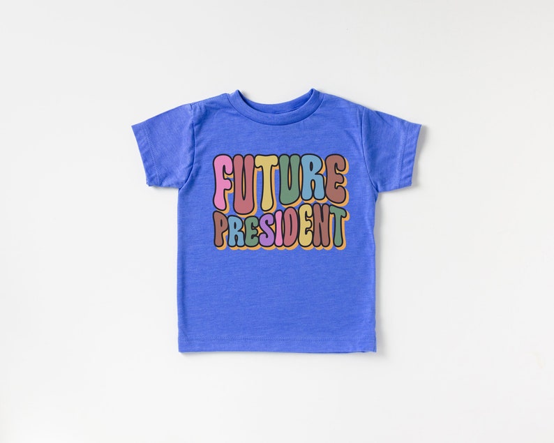 Future President Kids T-Shirt Kids Activist Shirt Youth Feminist Shirt Youth Ally Shirt Girl Power Positive Shirts for Kids image 3