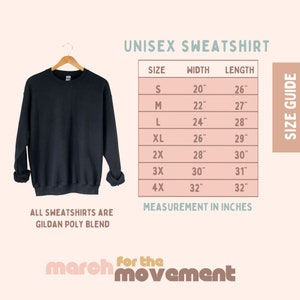 a black sweatshirt with measurements and measurements for it