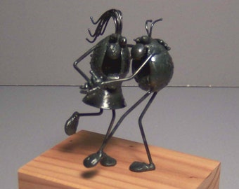 Dancing scene, 2 flea