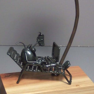 Laptop, lounge, palm tree