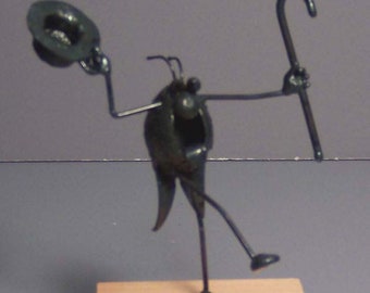 Dancer, with hat and cane