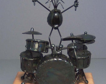 Drum set, large