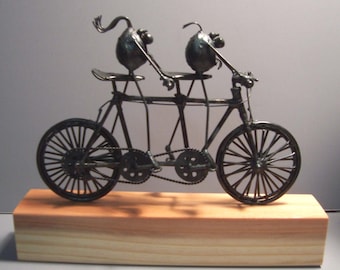 Tandem bicycle