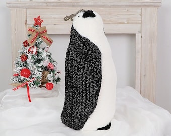 New Design Woven Handmade  Christmas Penguin Decoration Xmas Ornaments for home,shop and hotel