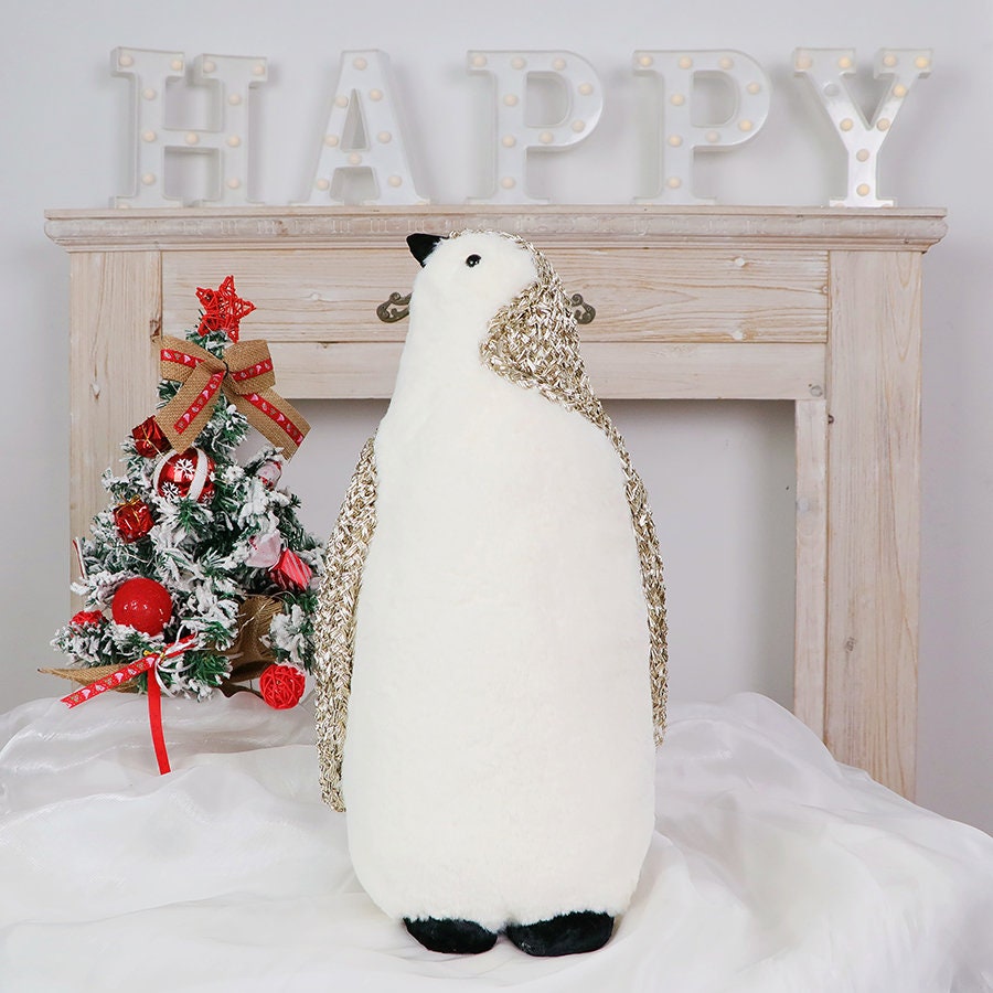 New Design Woven Handmade Christmas Penguin Decoration Xmas -  Israel
