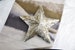 Handmade Christmas Star Treetop, Glitter Champagne Gold Star Ornament for Christmas Tree Decoration.