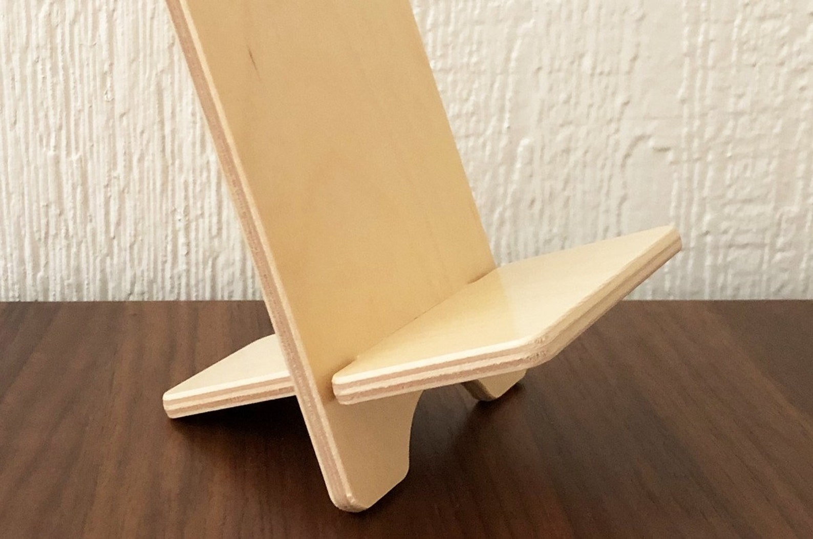 Leaning Easel Book Stand Book Holder Made of Birch Plywood Etsy Canada