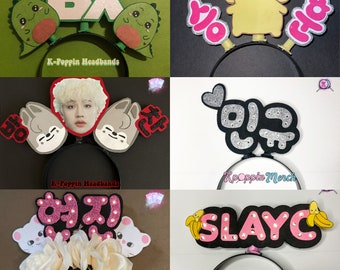 Custom KPop Headbands (K-Poppin Headbands)