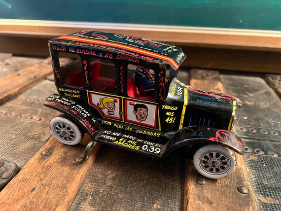 Rare Spanish 1950s Plastimarx Tin Jalopy Marx Wind Up Car - Etsy.