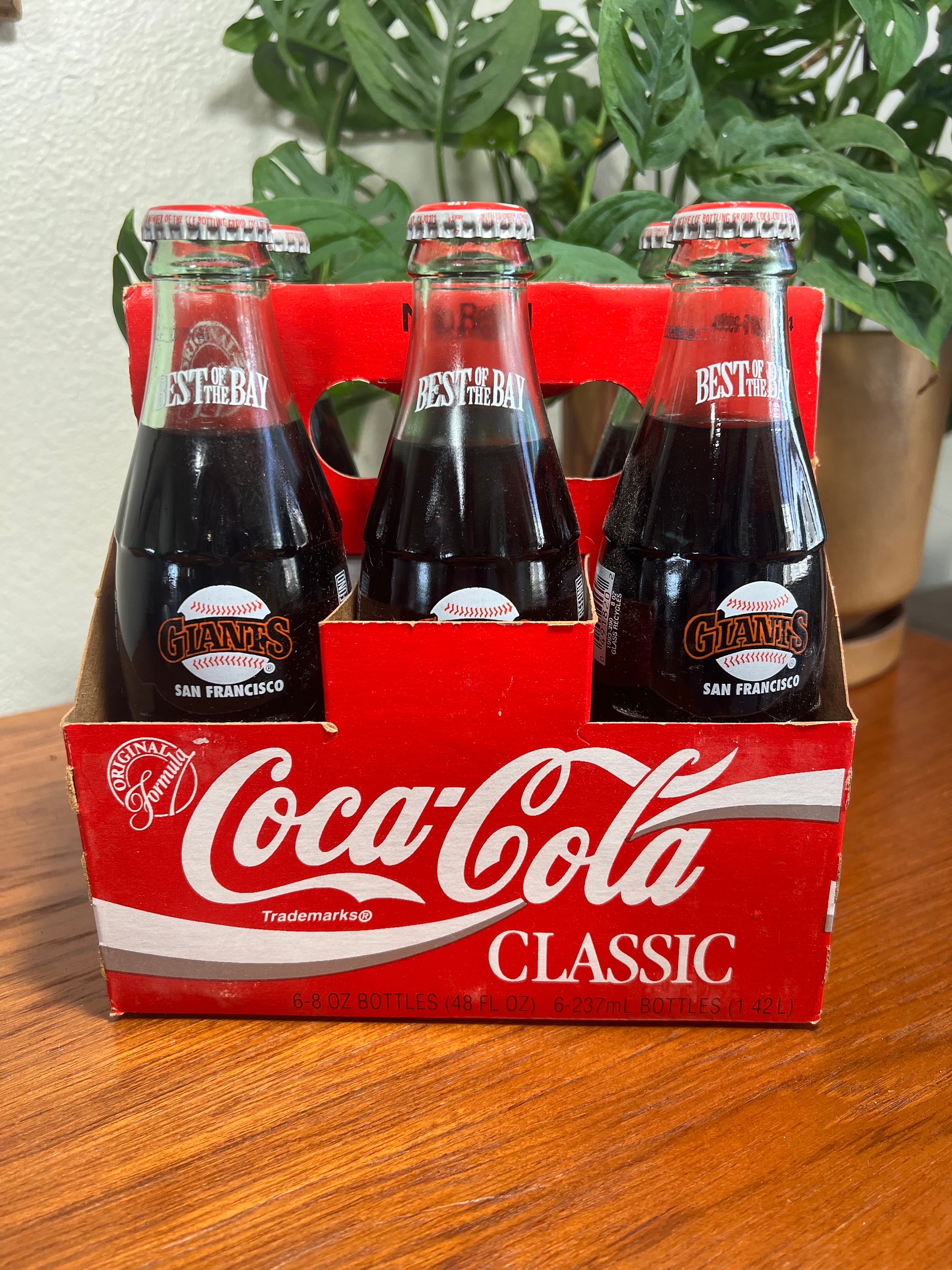Vintage 1986 Coca Cola San Francisco Giants Best of the Bay
