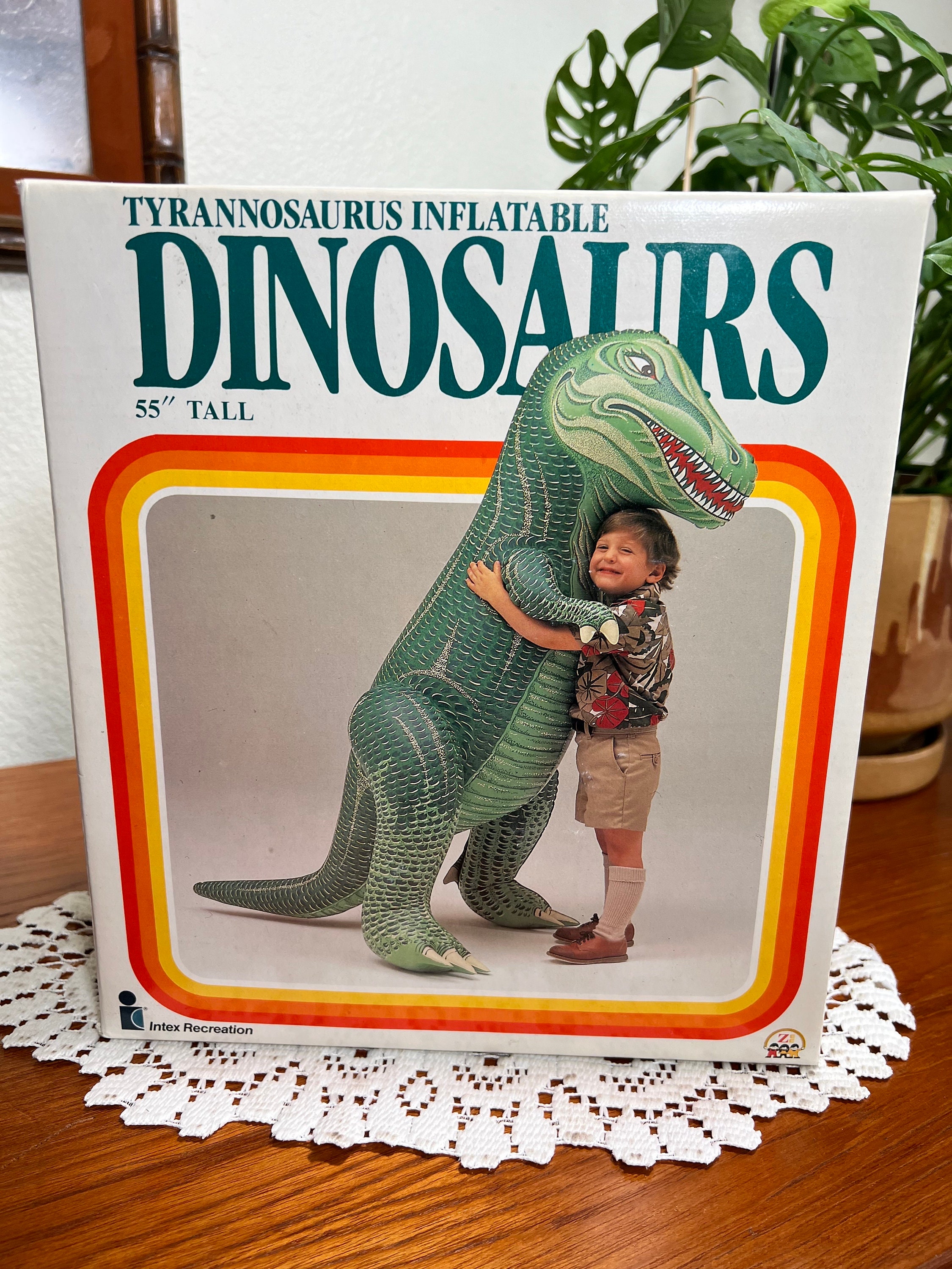 Vintage Dinosaur (tryannosaurus) Inflatable 55