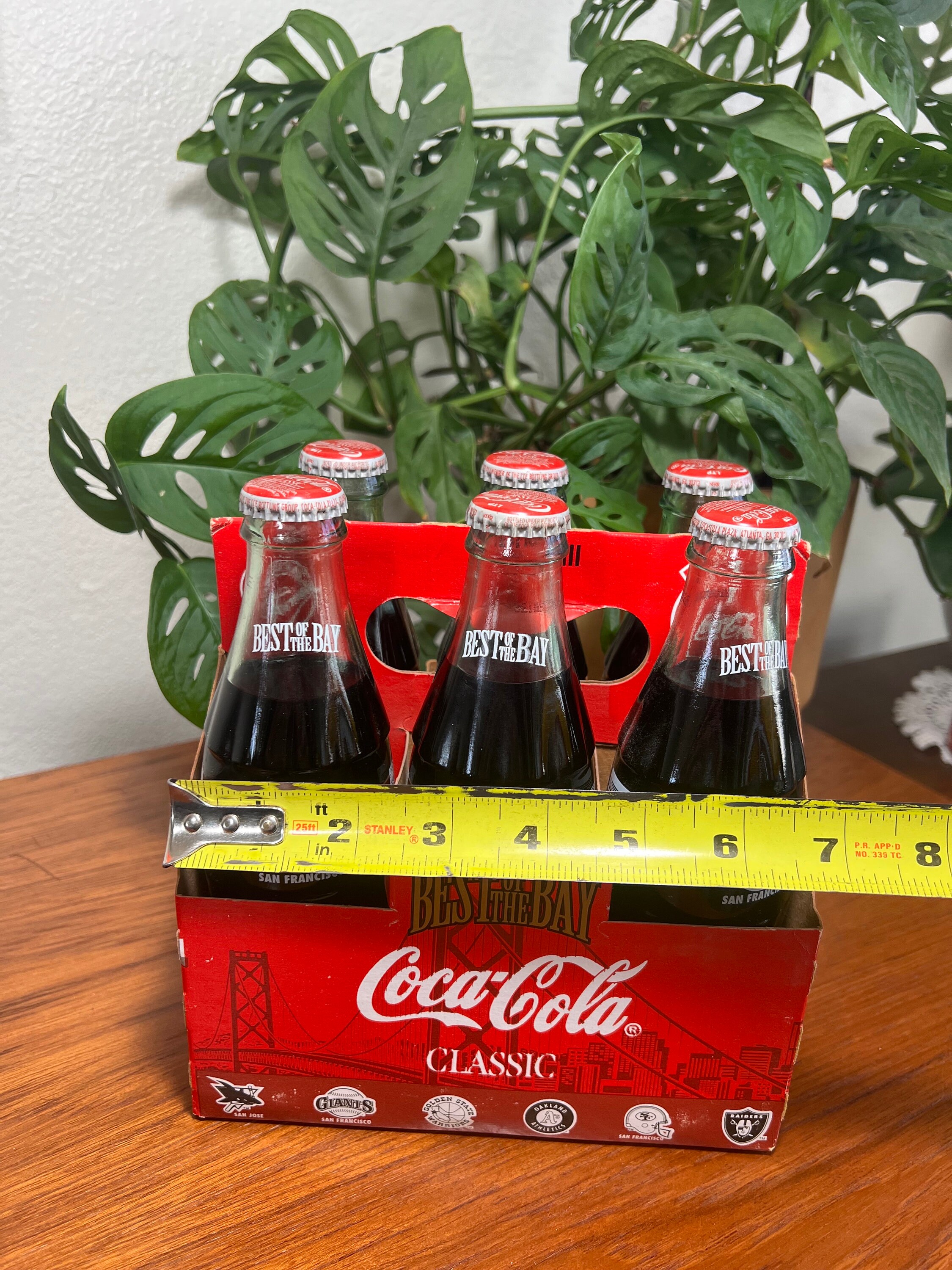 【★秘蔵品★】大正ロマン１９２４年 サンフランシスコ製Coca-Colaボトル Vintage 1986 Coca Cola San Francisco Giants Best of the Bay