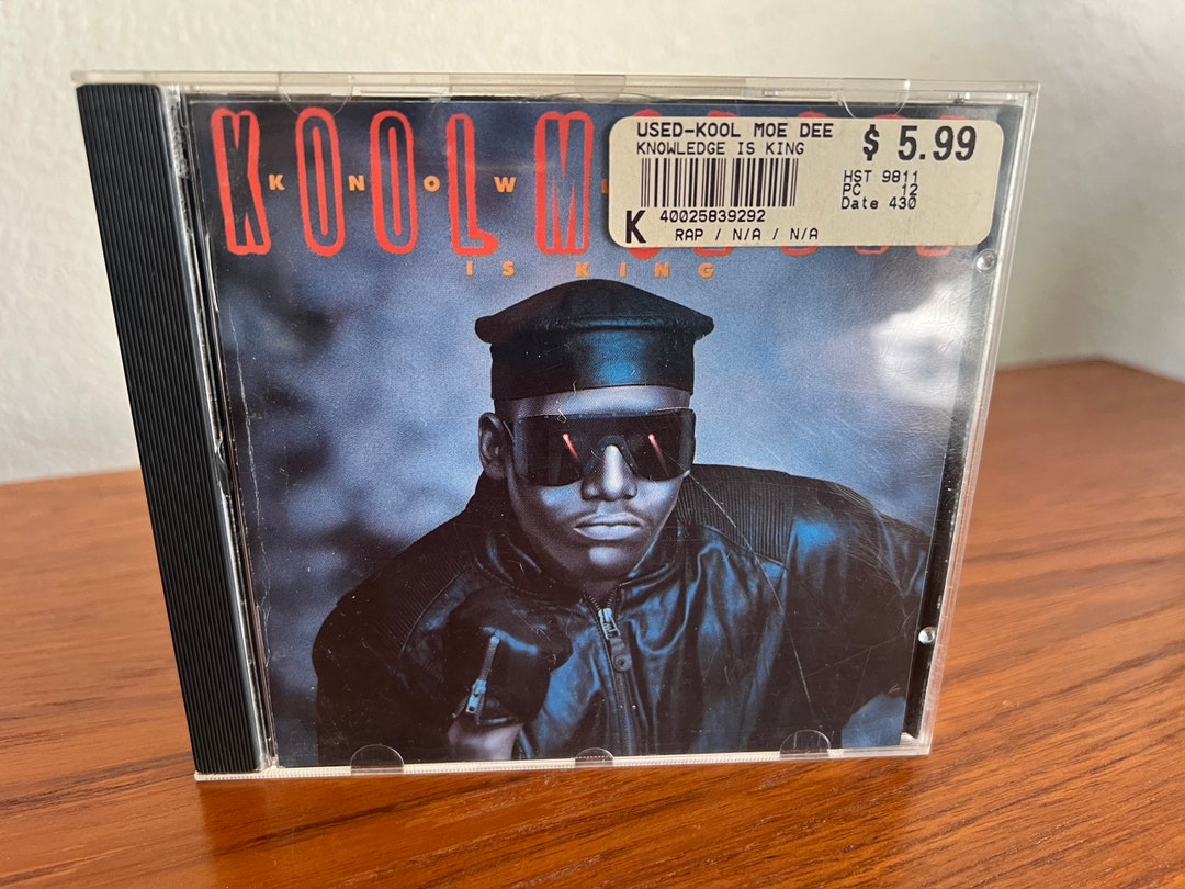 Vintage 1989 Kool Moe Dee“knowledge is King”cd Vintage Rap Hip Hop - Etsy