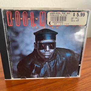 Vintage 1989 Kool Moe Dee“Knowledge is King”CD Vintage Rap Hip Hop