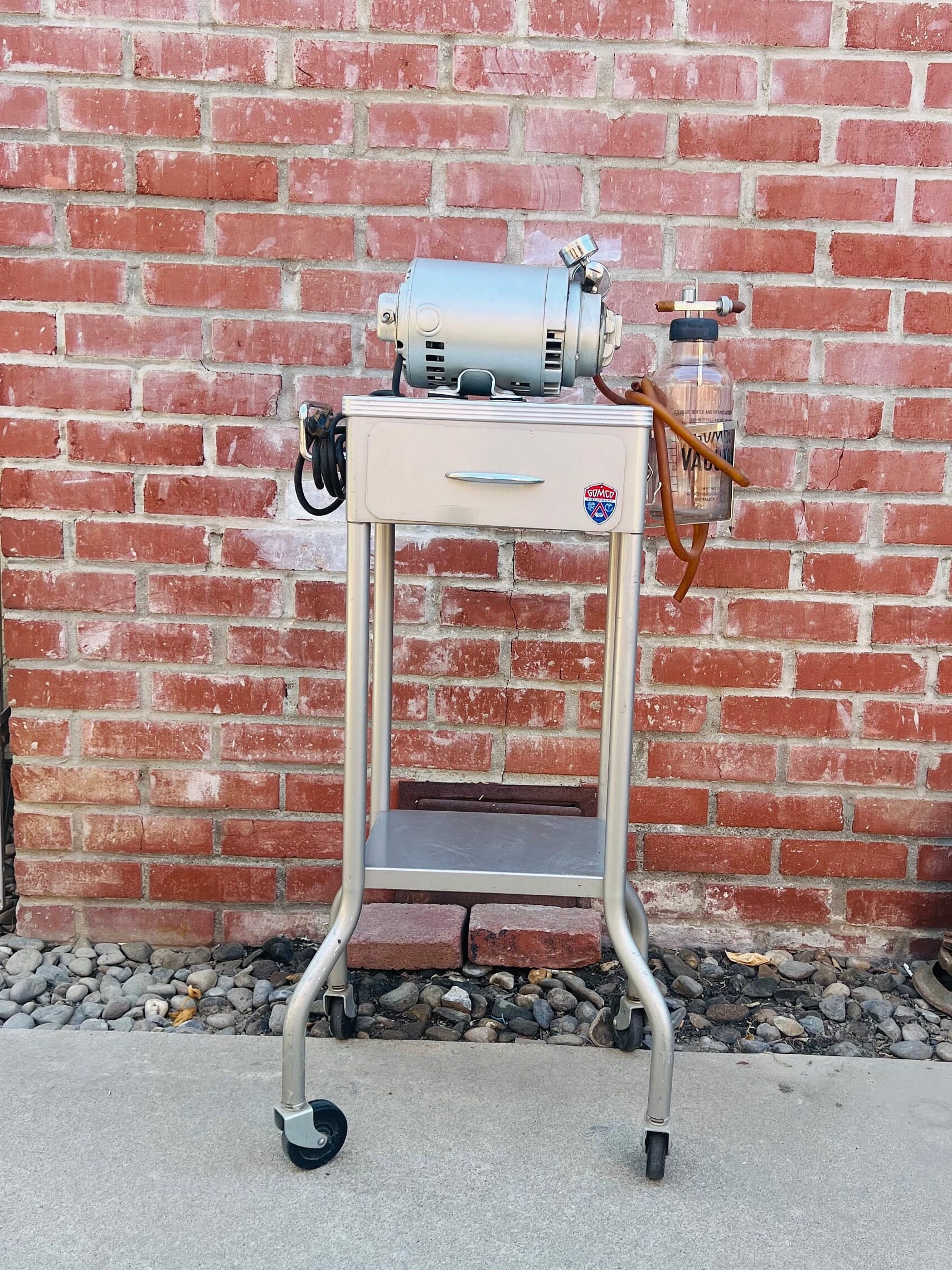 Vintage Gomco Surgical Mfg Corp 901 Portable Vacuum Suction