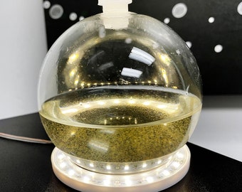Bioluminescent Bio-Orb with automated GrowLight