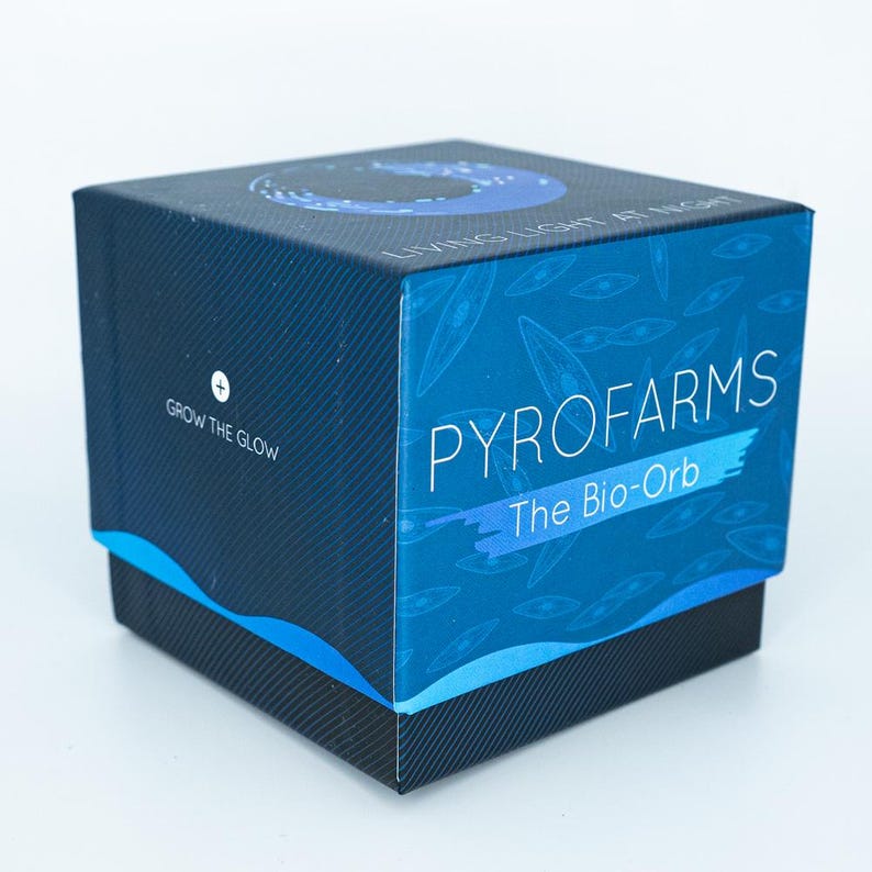 Pyrofarms bio-orb box, grow the glow.