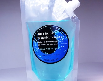Blue Boost DinoNutrients for growing PyroDinos