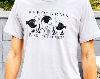 Soft Organic Cotton T-Shirt made with Sustainable 'Algae Ink' by PyroFarms, White