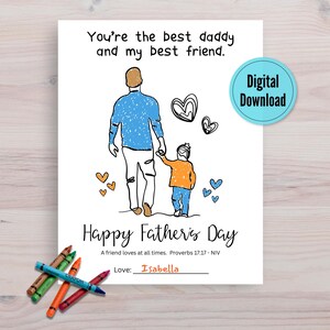 Artisanat biblique pour la fête des pères, cadeau significatif pour papa, artisanat chrétien pour la fête des pères, cadeau beau-père, cadeau papa d'un enfant, travaux manuels créatifs pour papa