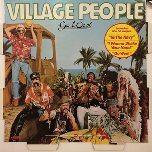 VILLAGE PEOPLE - 1979 promotional CUBE display, Casablanca Records. Never used, mint condition with instruction sheet.