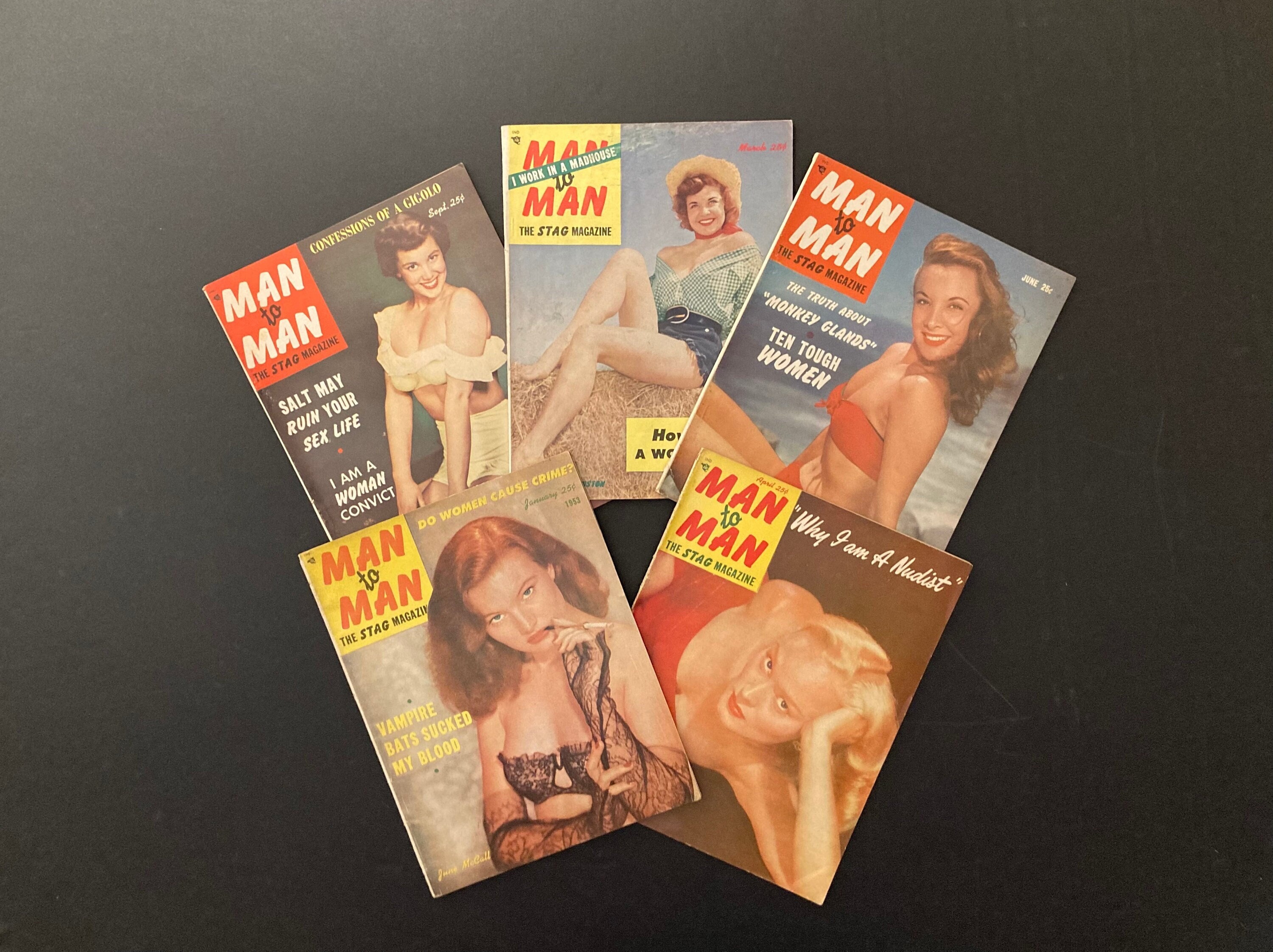 Nugget Porn Vintage Magazines - 50s Sex Magazine - Etsy