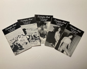 KENSINGTON ROAD - LGBTQ+ Complete 5 issue vintage set! From Bruce of L.A. (Male Figure physique magazine) published in the 1970&#39;s. Mature!