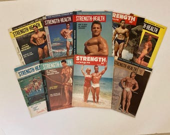 Vintage Gold's Gym Book of Bodybuilding & Nutrition Bible From