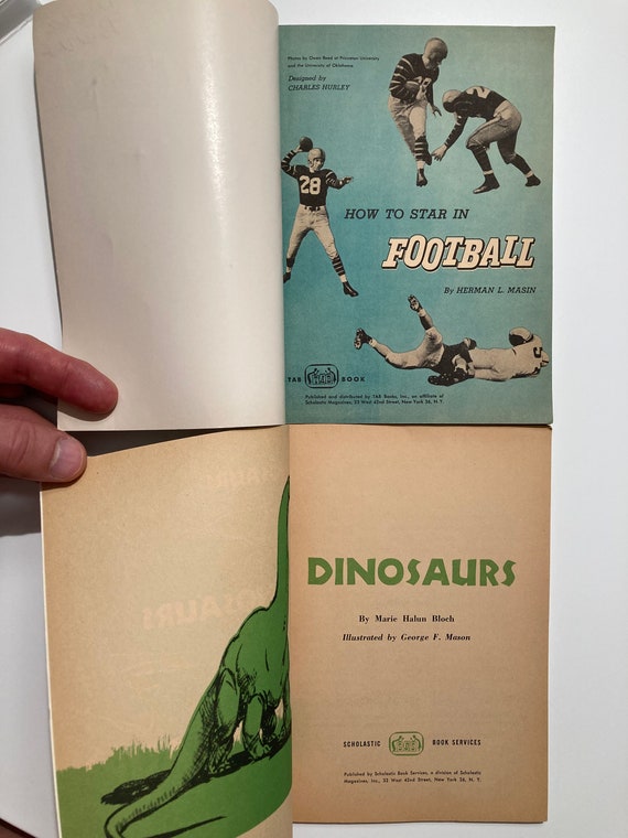 7 Children's Scholastic/tab Books Circa 1959-1964. All in Good