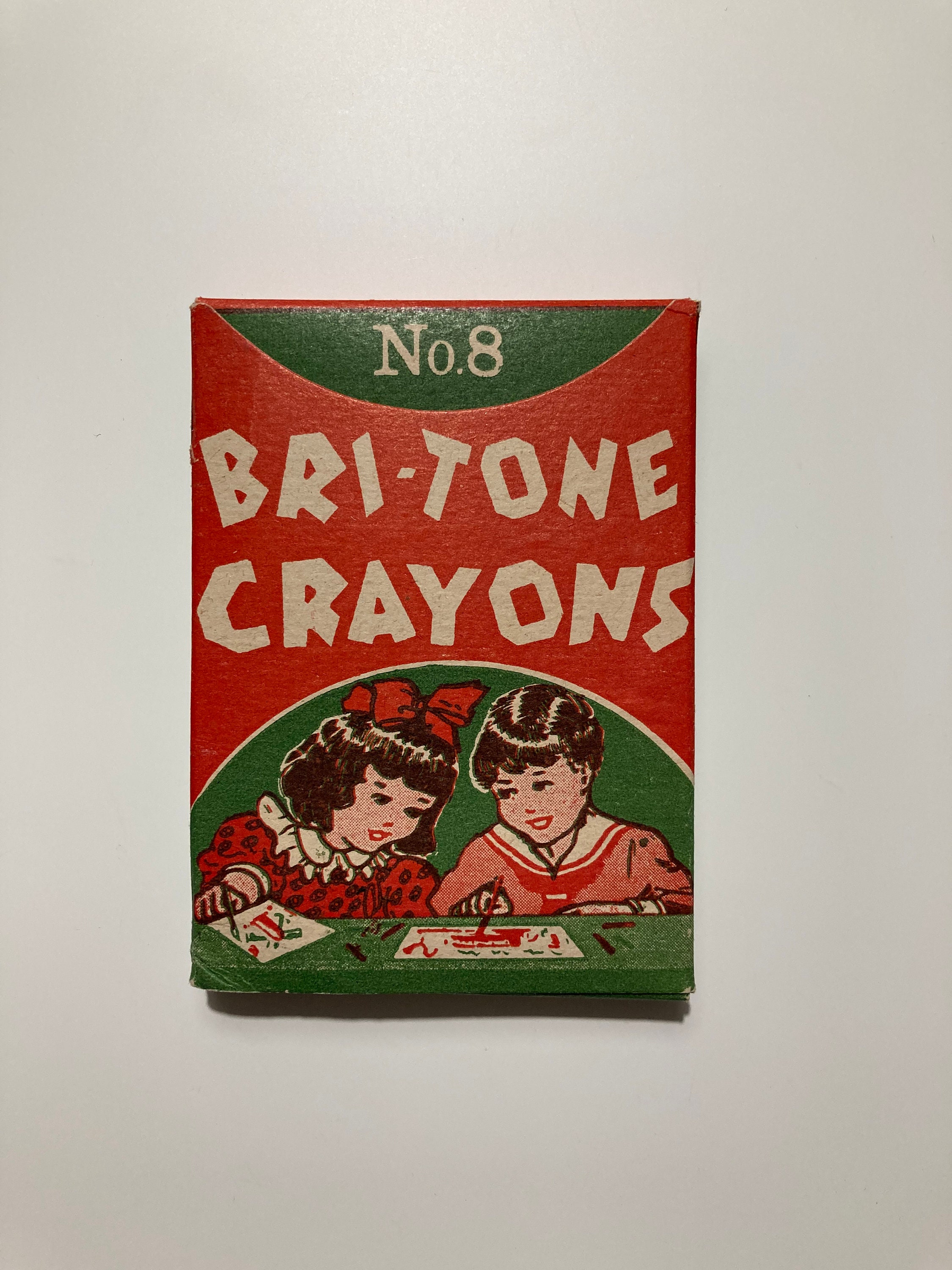 BRI-TONE Crayons by Imperial Crayon Company Brooklyn NY 