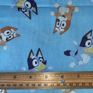Bluey Cartoon Fabric Kids Character Cotton Quilt Sewing Fabric - Etsy