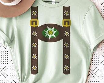 Oktoberfest Lederhosen Bretels SVG Wees vriendelijk Cut Files Cricut Cute T-Shirt Clipart Afdrukbare Silhouet Cricut Funny Beer Party png