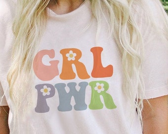 Girl Power SVG gesneden bestanden Cricut bestanden grappige T-shirt SVG gesneden bestand clipart afdrukbare silhouet beste vrienden cadeau voor haar de toekomst is vrouwelijk